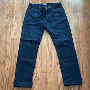 Naked & Famous Weird Guy Blanket Lined Dark Wash Jeans Sz 33